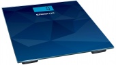 ERGOLUX ELX-SB03-C45 абстракция синяя ( весы напольные до 180 кг, LED подсветка)