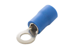 Наконечник кольцевой сечение 1,5-2,5  кв.мм отверстие под М3 цвет синий (1пакет/50шт) TRYMARKET