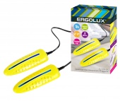 ERGOLUX ELX-SD03-C07 желтая  (электрическая сушилка для обуви с УФ эффектом  10 Вт, 220-240 В)
