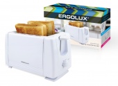 ERGOLUX ELX-ET01-C01 белый ( электрический тостер 220-240 В, 700 Вт)
