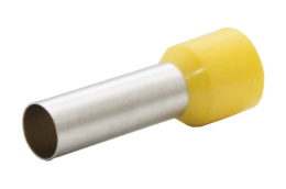 Наконечник штыревой втулочный изолир. сечение 25,0 кв.мм длина 22мм цвет желтый (1пакет/50шт) TRYMARKET