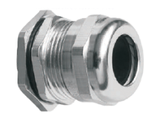 Кабельный ввод (сальник) латунный никелированный резьба PG07, диаметр кабеля 3-6,5 мм TRYMARKET