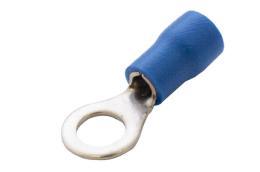 Наконечник кольцевой сечение 1,5-2,5  кв.мм отверстие под М5 цвет синий (1пакет/50шт) TRYMARKET