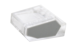 Зажим втычной 5-гнезд прозрачный с серой вставкой макс.сечение 2,5  кв.мм 24 А (1пакет/50шт) TRYMARKET