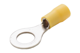 Наконечник кольцевой сечение 4,0-6,0  кв.мм отверстие под М8 цвет желтый (1пакет/50шт) TRYMARKET