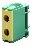 Клемма вводная силовая 245А желто-зеленый (Клеммный блок закрытый) TRYMARKET