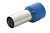 Наконечник штыревой втулочный изолир. сечение 50,0 кв.мм длина 20мм цвет синий (1пакет/50шт) TRYMARKET
