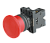 Кнопка грибок "СТОП" с фиксацией и поворотом красная IP65 ⌀40мм TRYMARKET