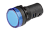 Лампа сигнальная компактная ⌀22 LED 220В синяя ⌀22 TRYMARKET