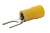 Наконечник вилочный сечение 4,0-6,0  кв.мм отверстие под М6 цвет желтый (1пакет/50шт) TRYMARKET